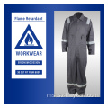 Keselamatan Pelindung Kebakaran Proof Coverall Aramid Clothing